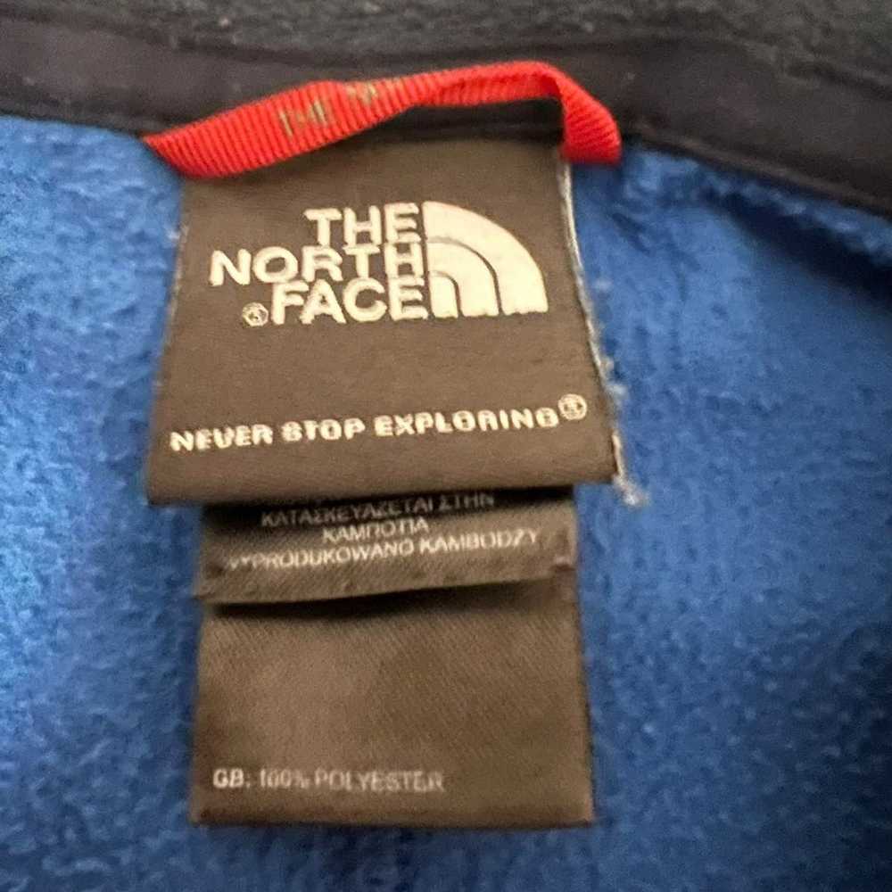 The North Face The North Face blue fleece sweatsh… - image 5