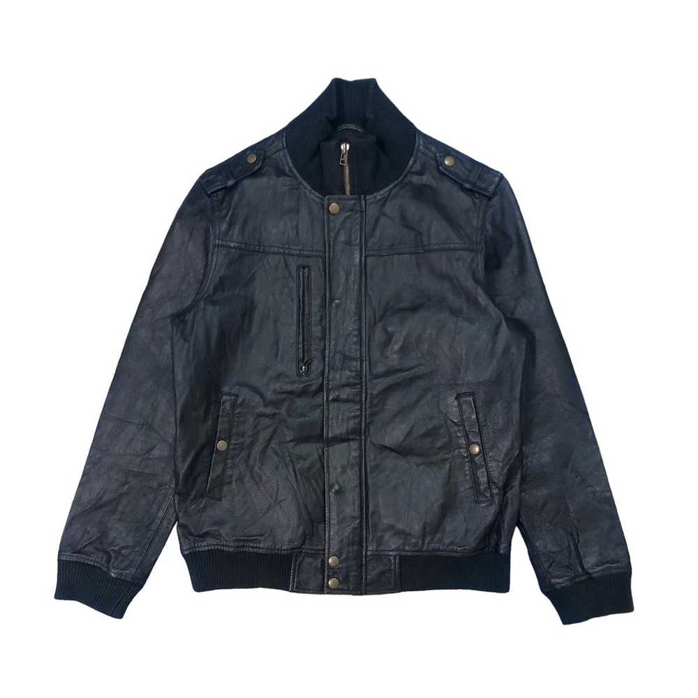 Edwin × Genuine Leather × Leather Jacket Edwin Bi… - image 1