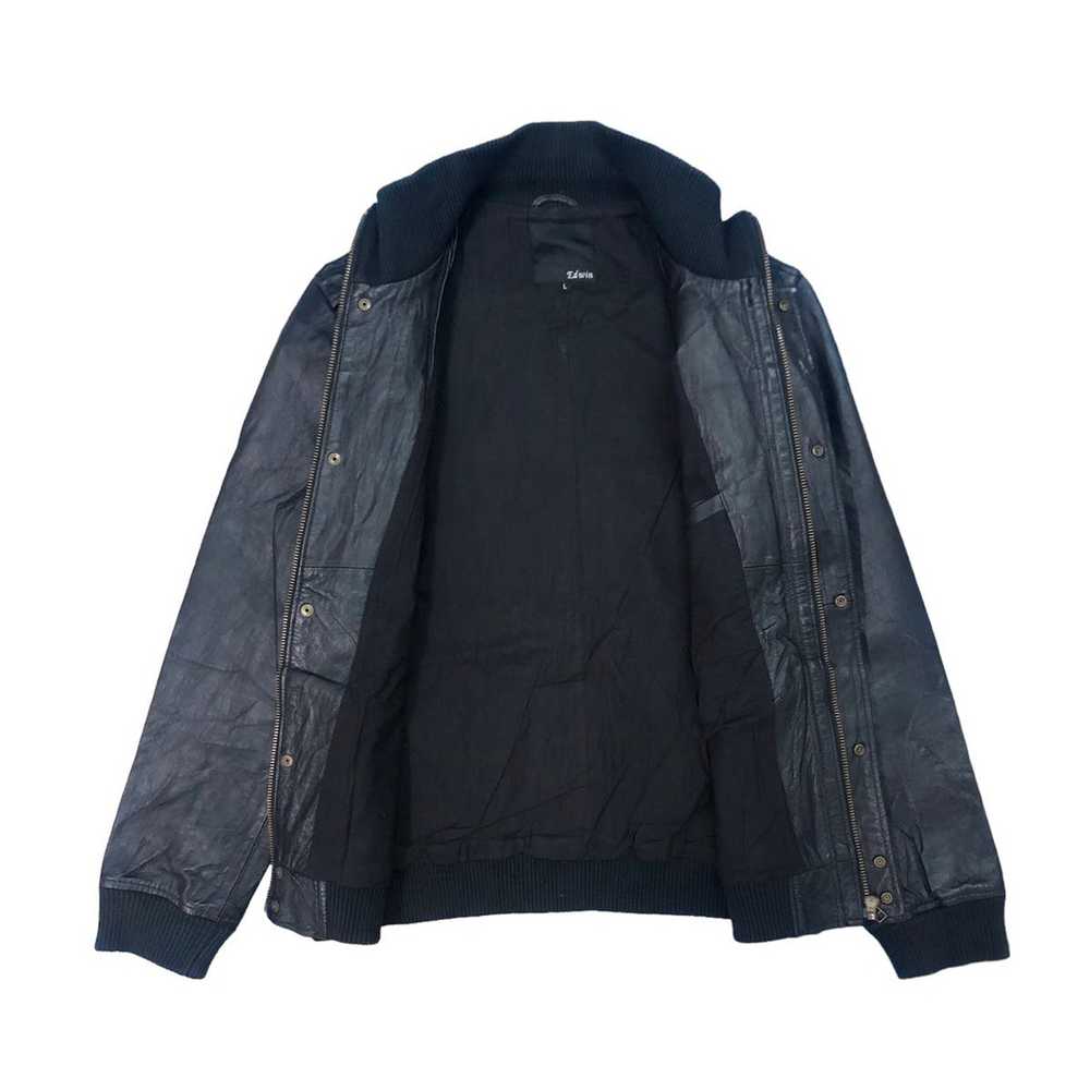 Edwin × Genuine Leather × Leather Jacket Edwin Bi… - image 2