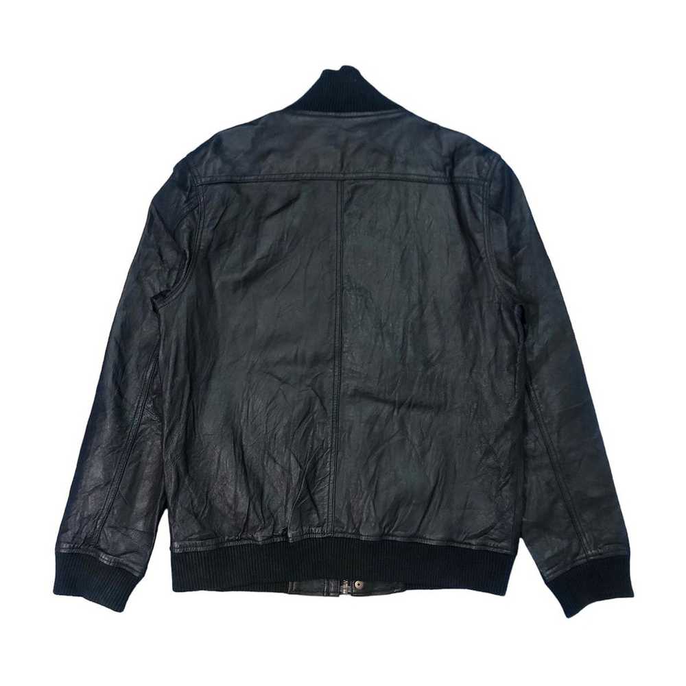 Edwin × Genuine Leather × Leather Jacket Edwin Bi… - image 3