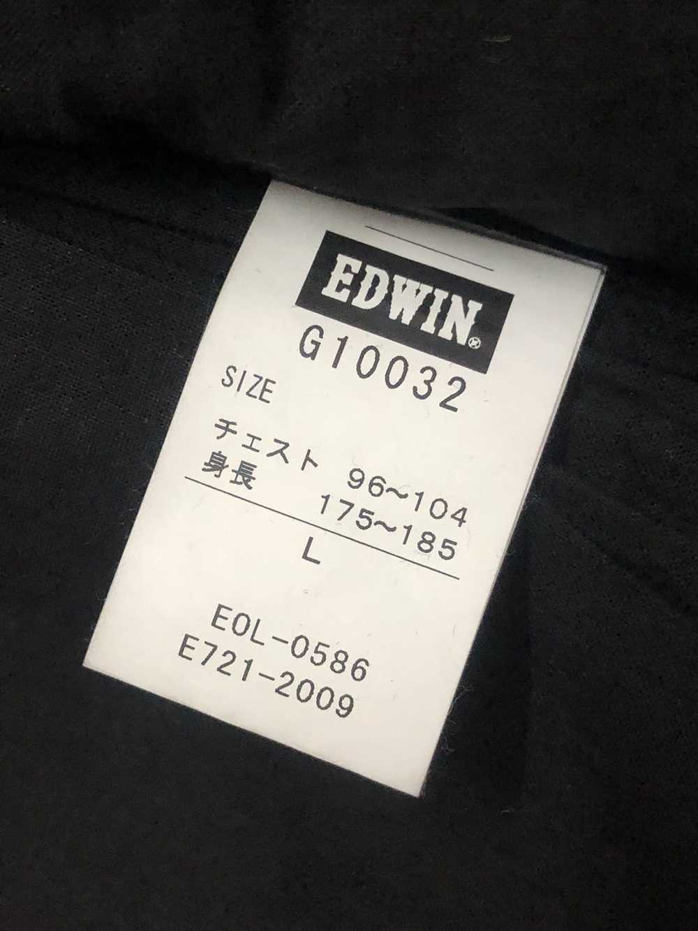 Edwin × Genuine Leather × Leather Jacket Edwin Bi… - image 5