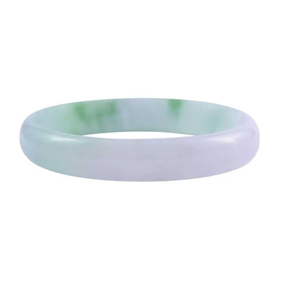 Natural Jade Bangle Bracelet - image 2