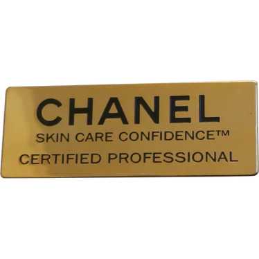 Chanel Employee Brooch Skin Care Confidence Certif