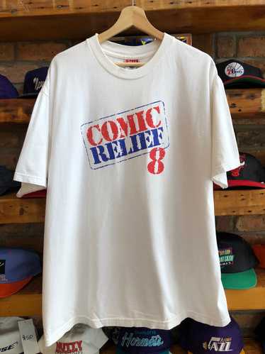 Vintage Q-Tees Comic Relief 8 Tee Size XL