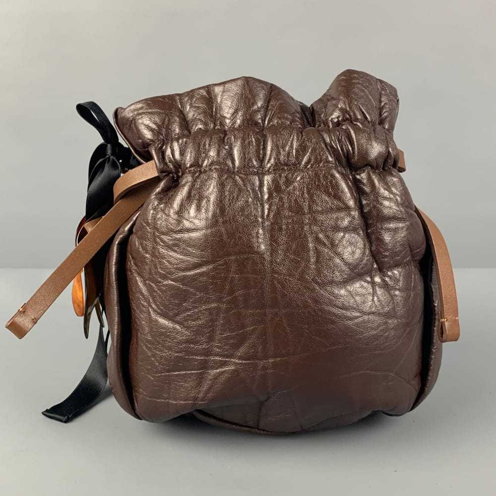 Marni Bucket leather handbag - image 4