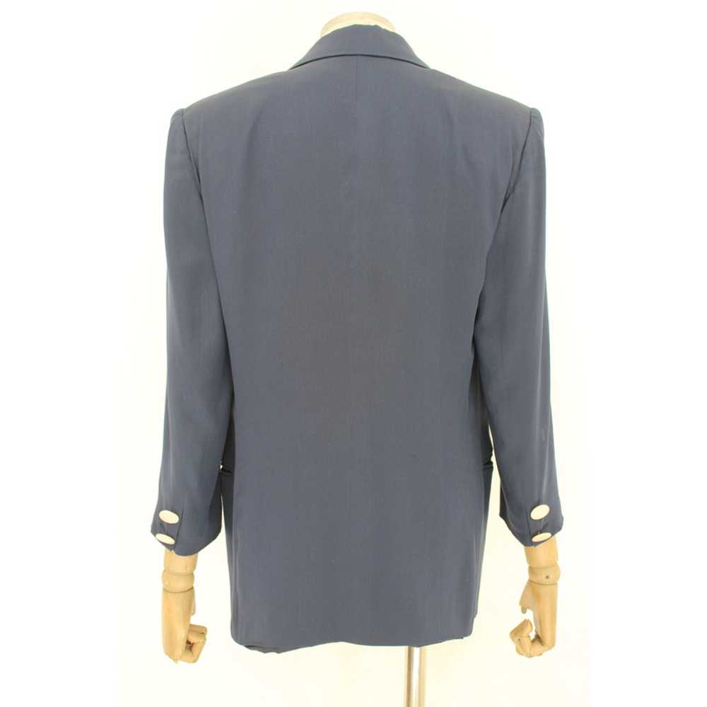 Genny Jacket/Coat Silk in Blue - image 3