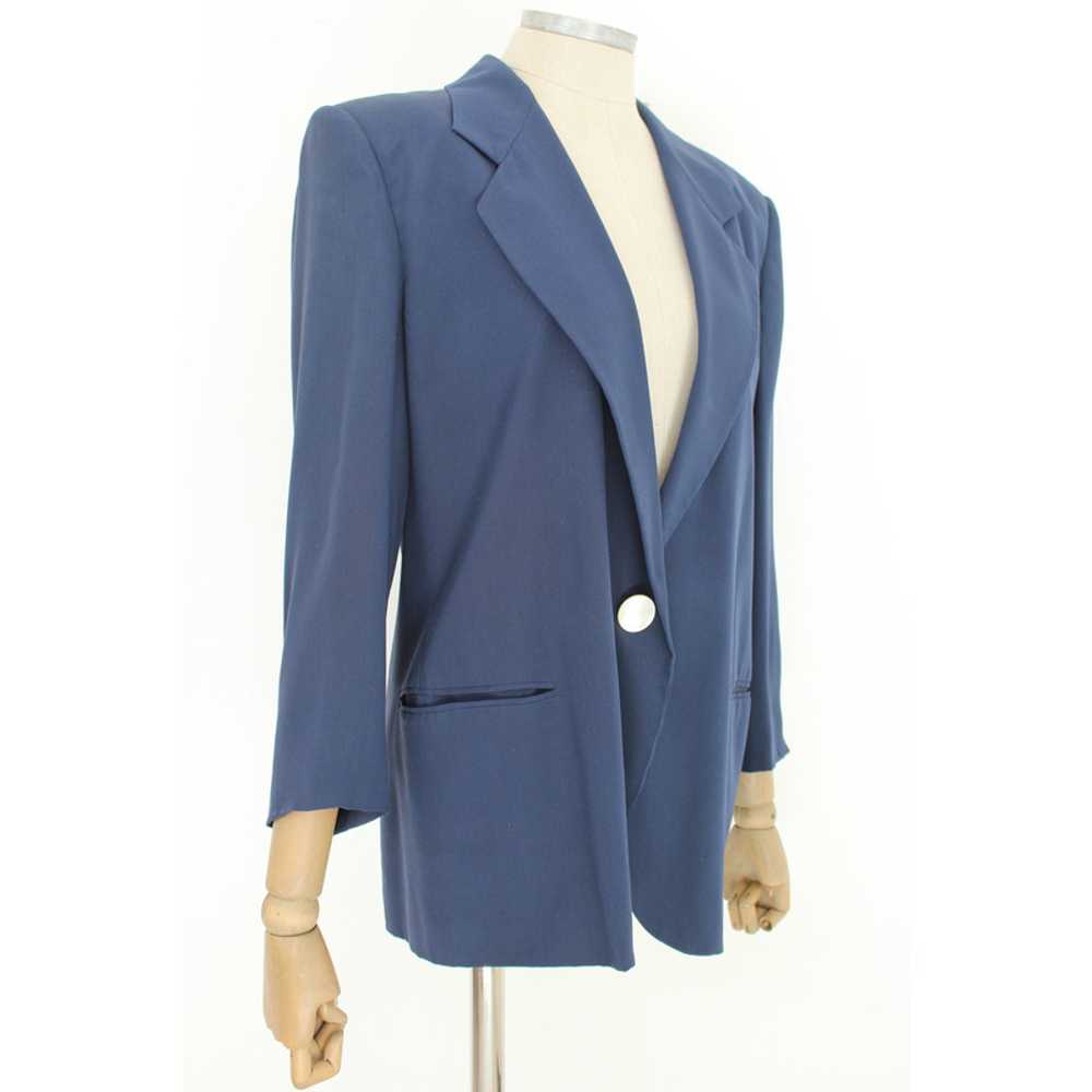 Genny Jacket/Coat Silk in Blue - image 5