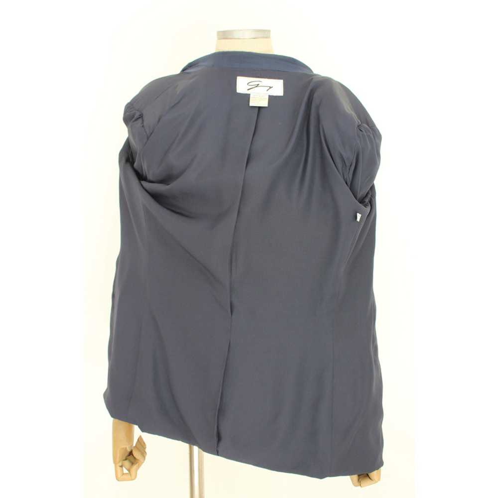 Genny Jacket/Coat Silk in Blue - image 6