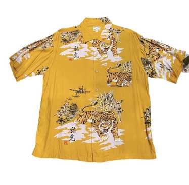 Aloha Wear × Art × Hawaiian Shirt Vintage Hawaiia… - image 1