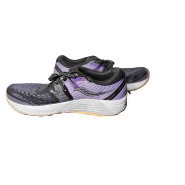 Saucony women's everun guide 9 running clearance shoes - blue/purple/pink