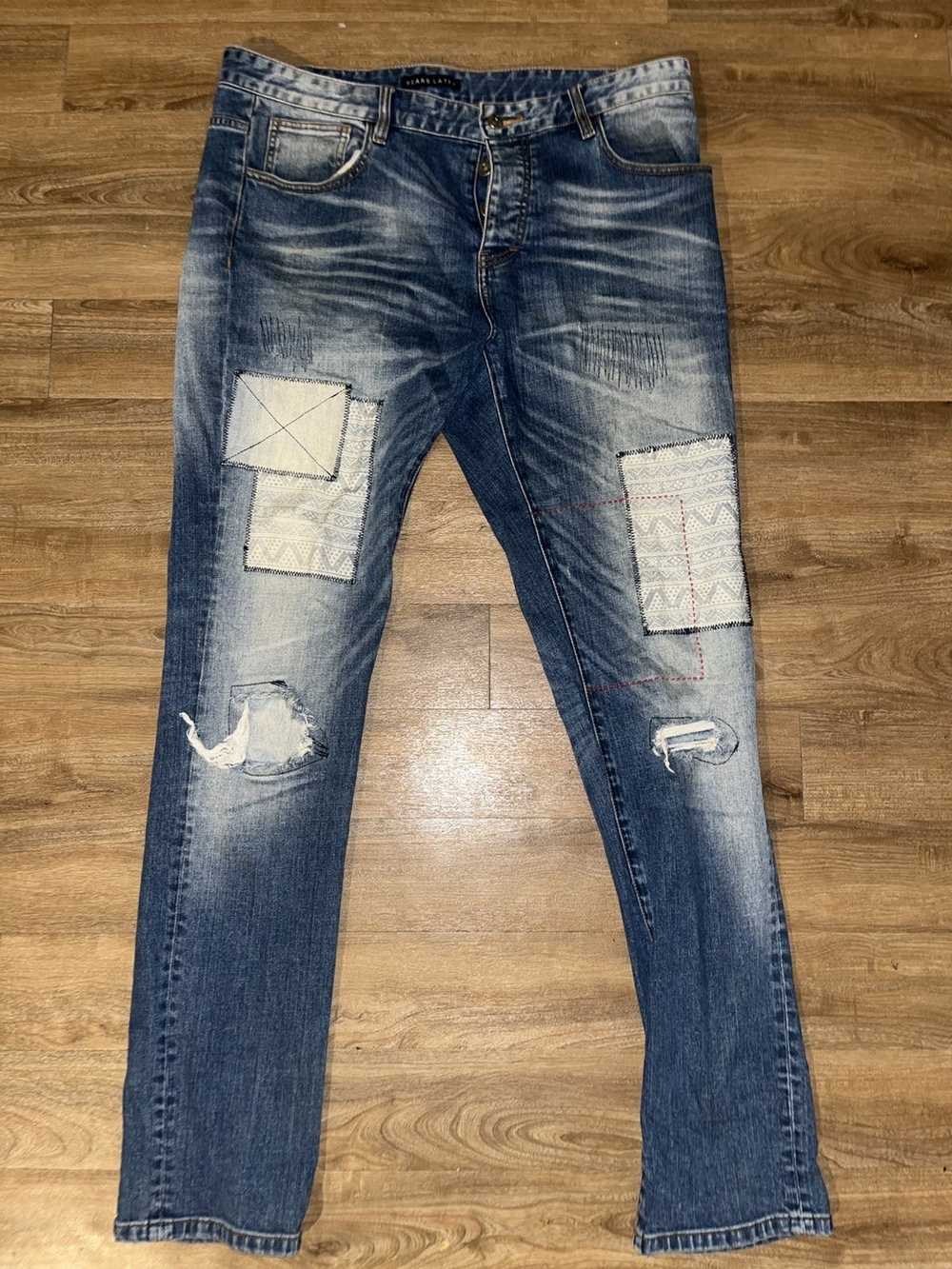 Years Later Years later patch work denim.. - image 1