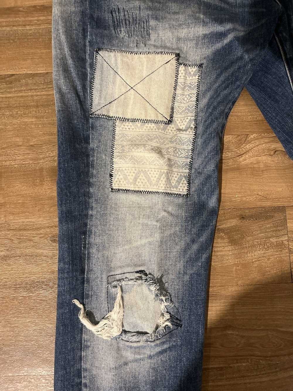 Years Later Years later patch work denim.. - image 2