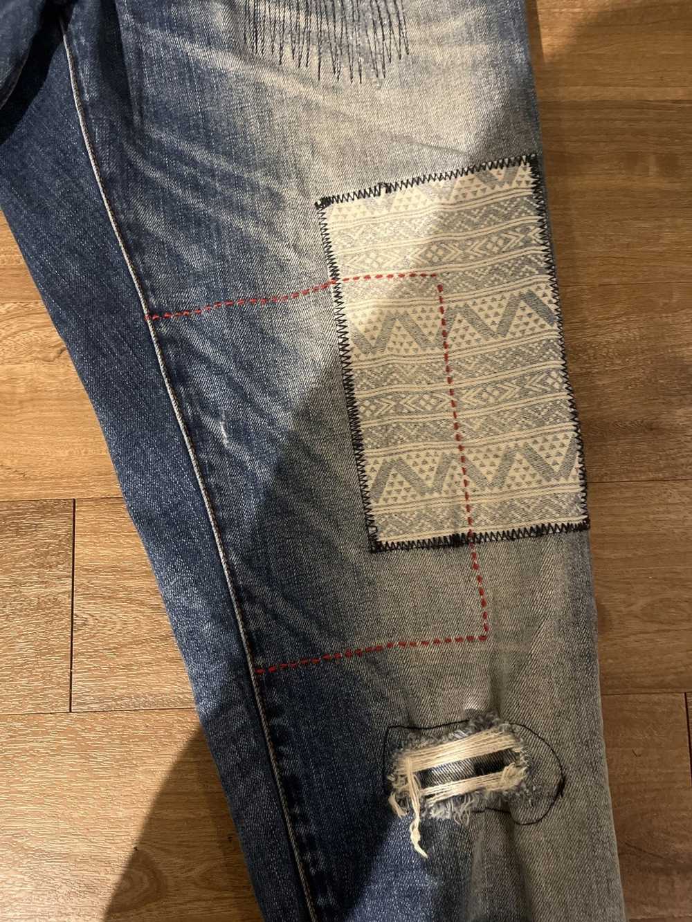 Years Later Years later patch work denim.. - image 3