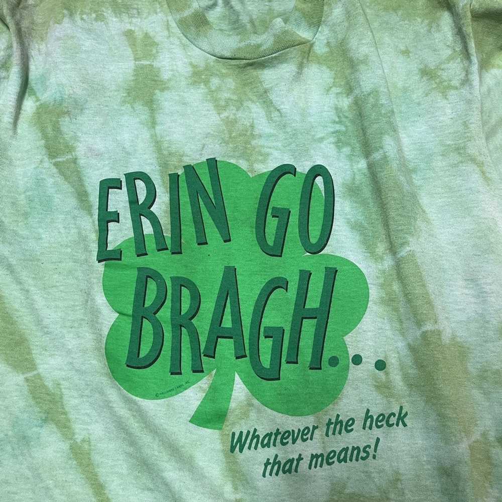 Vintage St Pattys Erin Go Bragh Tie Dye Irish Clo… - image 3