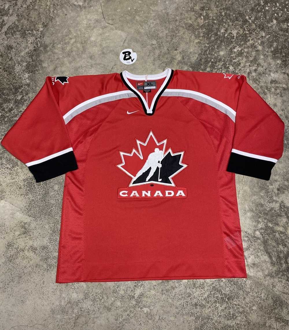 Jersey × Nike × Vintage Vintage Nike Team Canada … - image 3