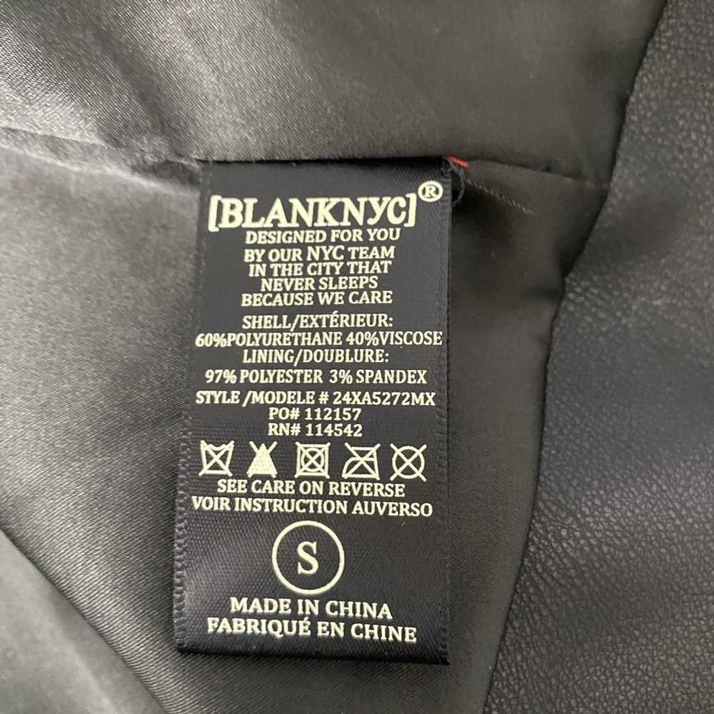 Blank Nyc Blank nyc full zip jacket w/zipper pock… - image 10