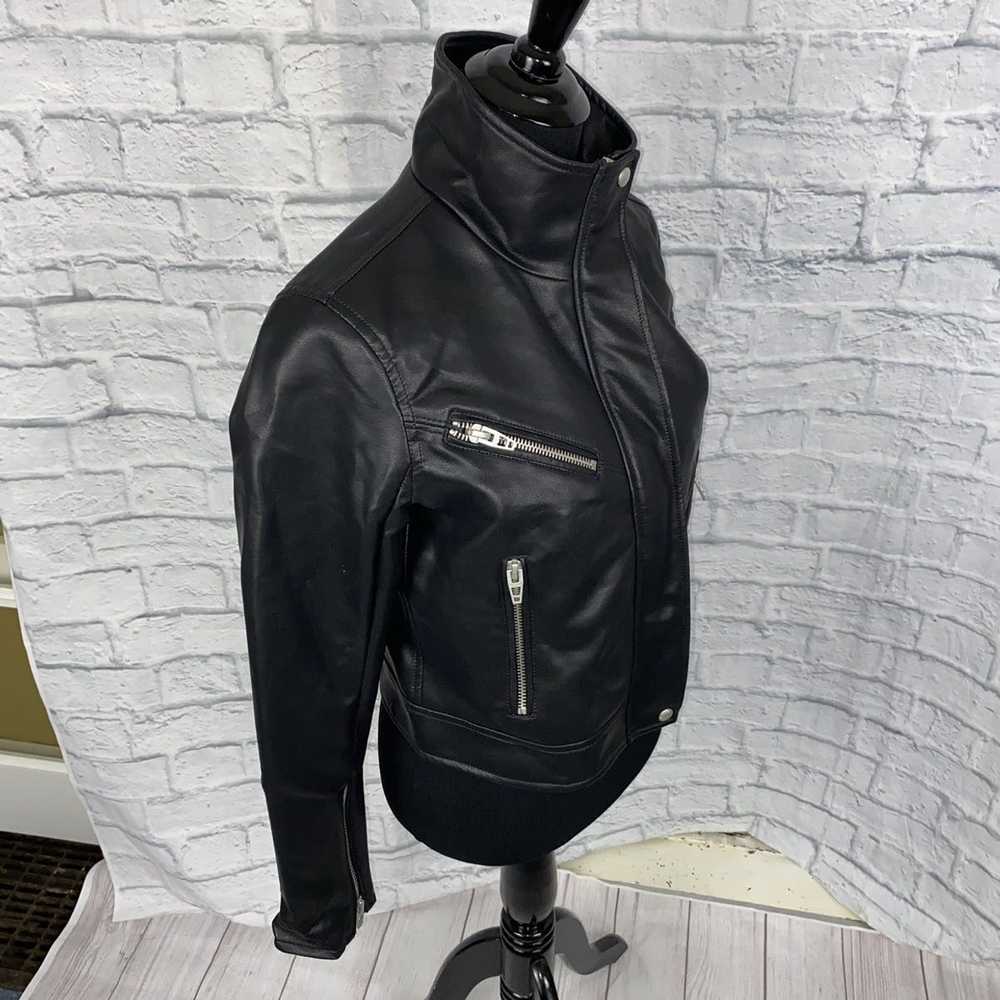 Blank Nyc Blank nyc full zip jacket w/zipper pock… - image 7