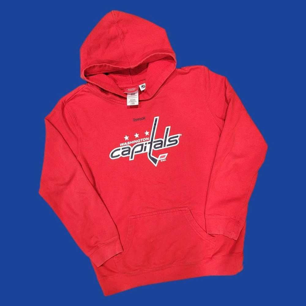 NHL Red Washington Capitals hoodie - image 2