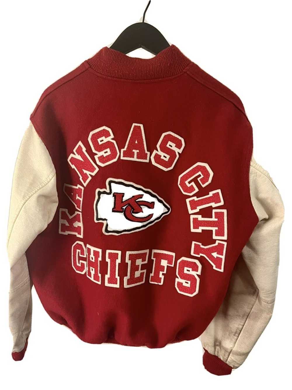 Vintage Made in USA Chiefs Varsity Jacket - image 2