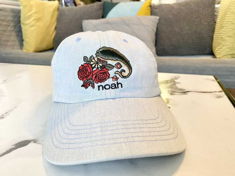 Noah NOAH FLORAL PAISLEY LOGO EMBROIDERED HAT - image 1