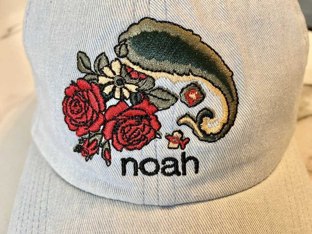 Noah NOAH FLORAL PAISLEY LOGO EMBROIDERED HAT - image 4