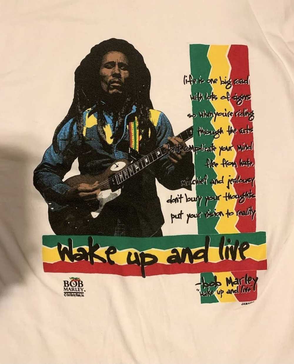 Bob Marley × Rap Tees × Vintage 1996 Bob Marley “… - image 2