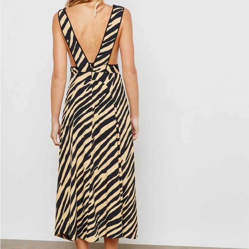 Topshop Zebra Print Pinafore Dress Topshop - image 4