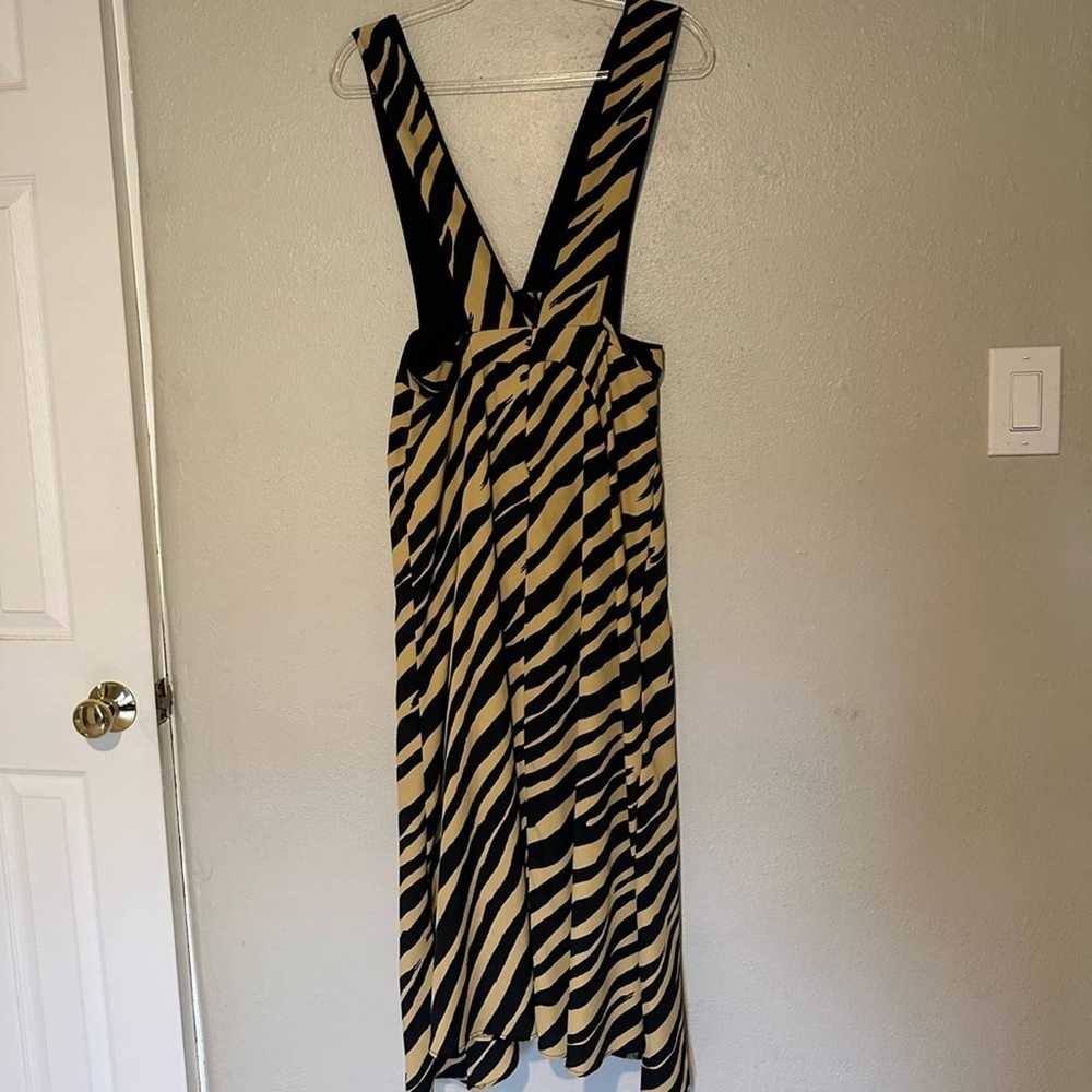 Topshop Zebra Print Pinafore Dress Topshop - image 7