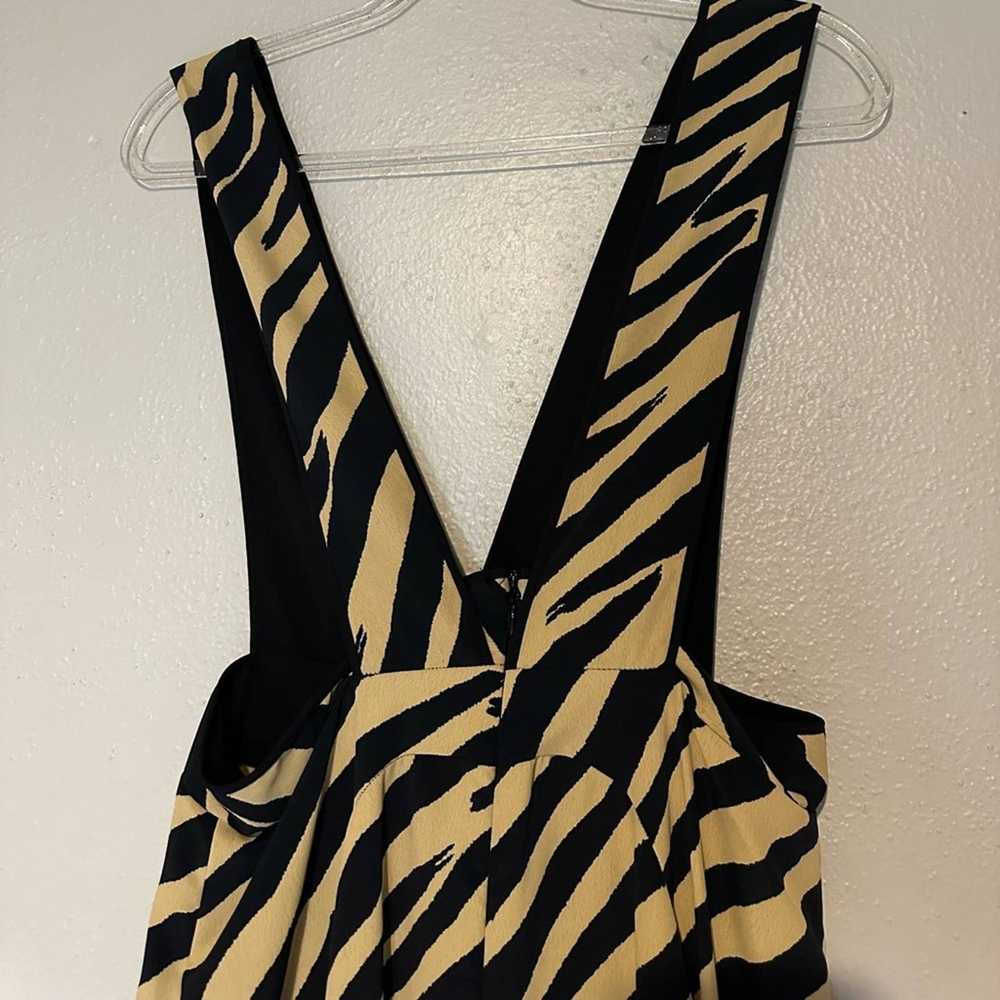 Topshop Zebra Print Pinafore Dress Topshop - image 8