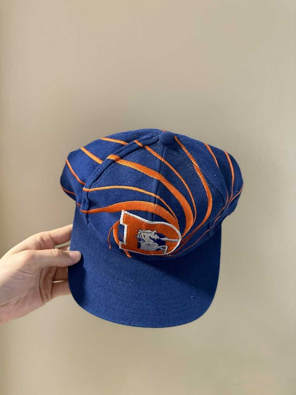 Vintage 90s Denver Broncos Snapback by Drew Pearson Big -   Israel