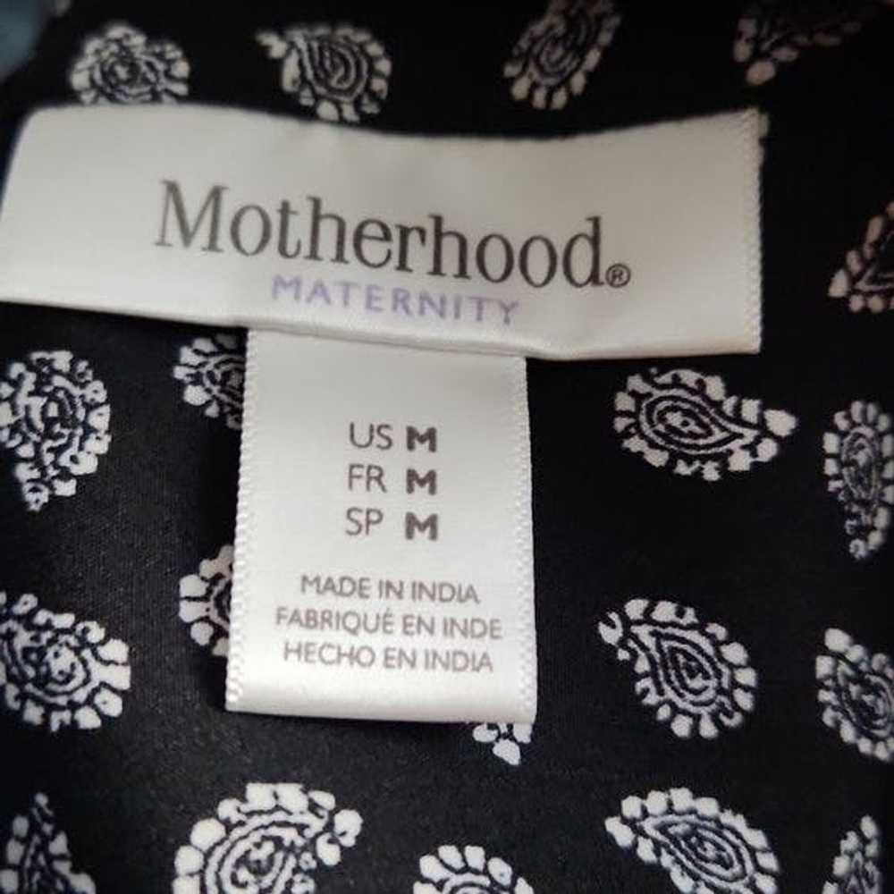 Other Motherhood Maternity Medium Paisley Busines… - image 4