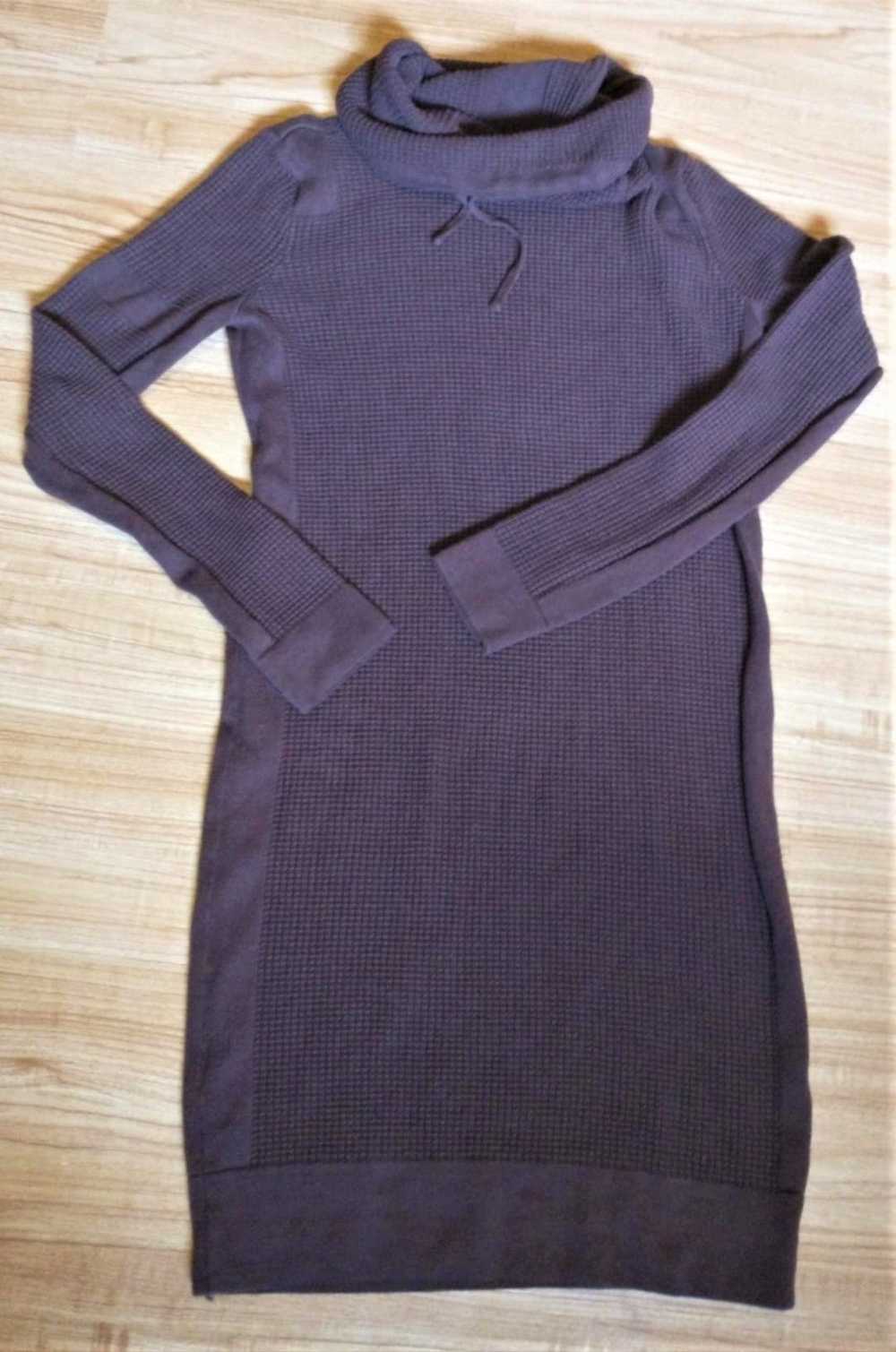 Prana Waffle Knit Cowl Neck Prana Milani Dress in… - image 5