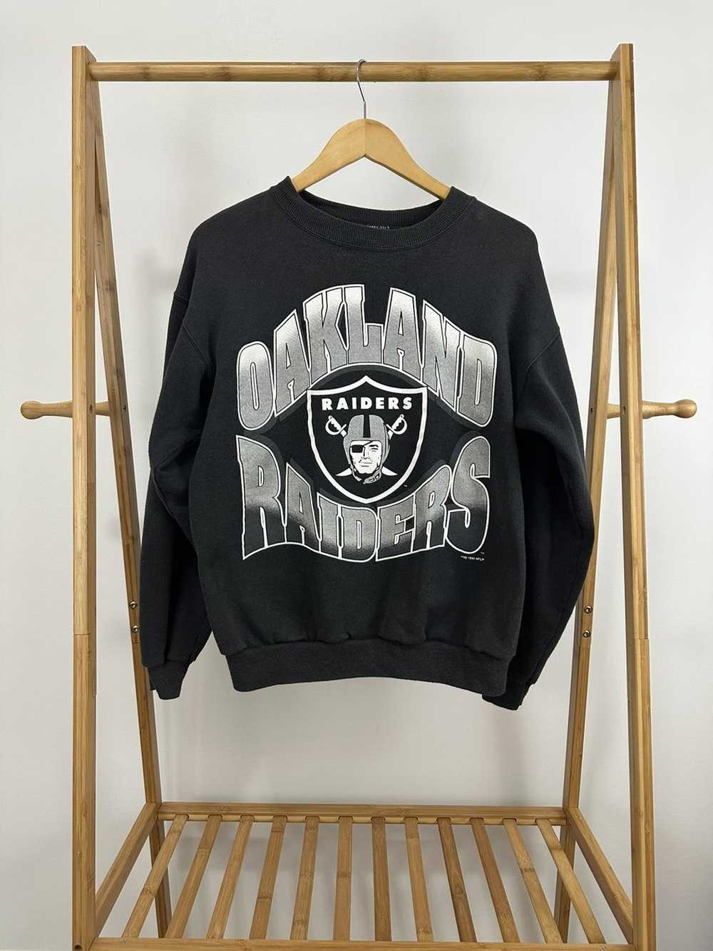 Vintage '96 OAKLAND RAIDERS NFL T-Shirt L (Deadstock)