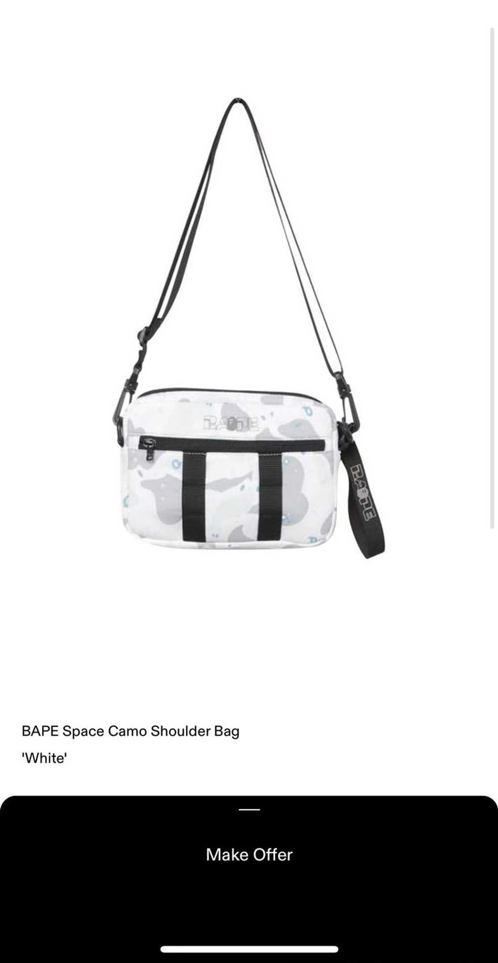 Bape Space Camo Shoulder Bag - image 1