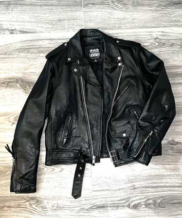 Designer Leather Biking Jacket