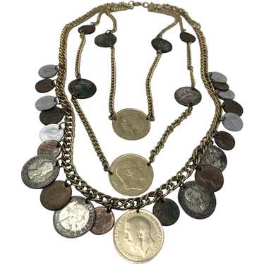 70's Coin Necklace
