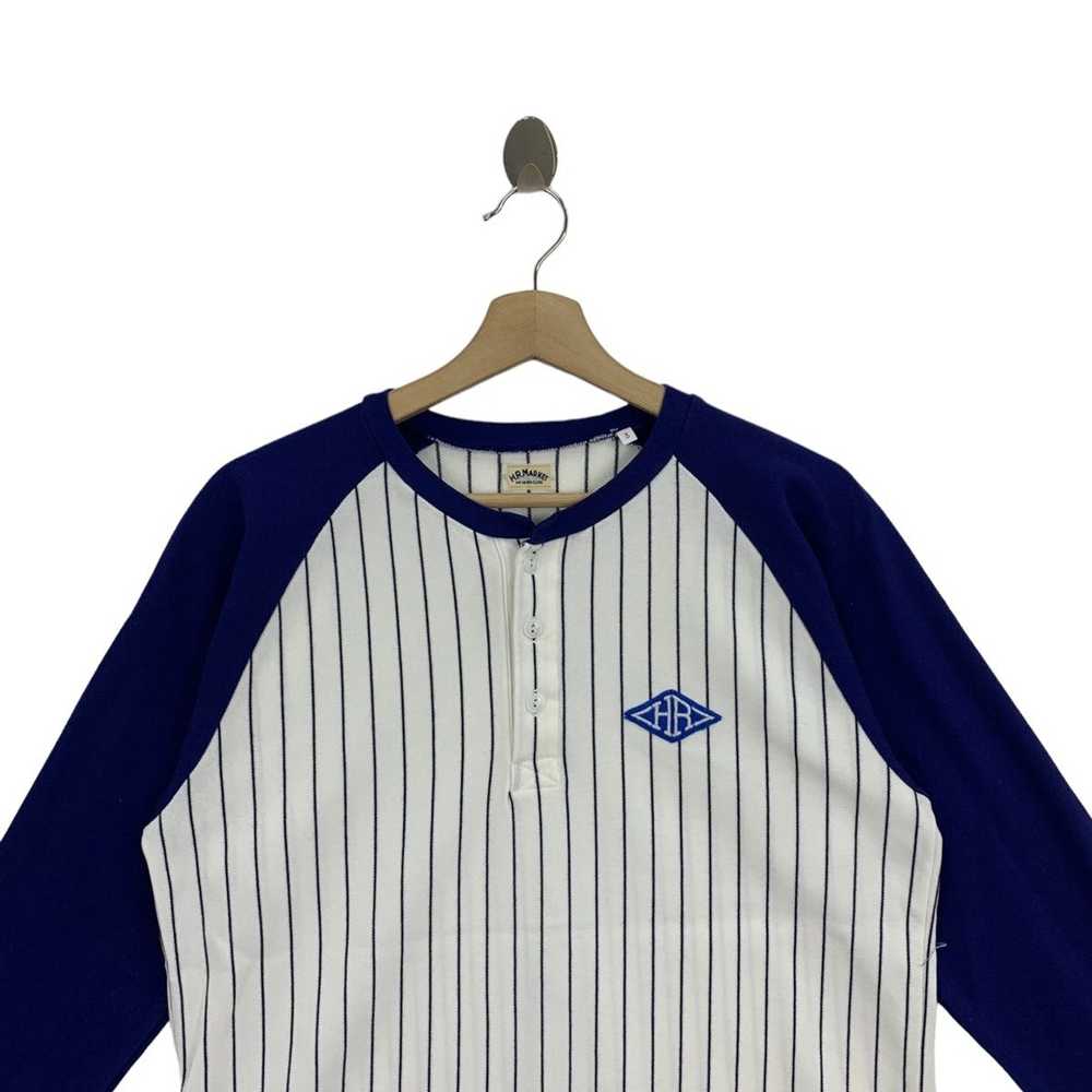 Japanese Brand × Vintage Rare!! HR MARKET raglan … - image 2