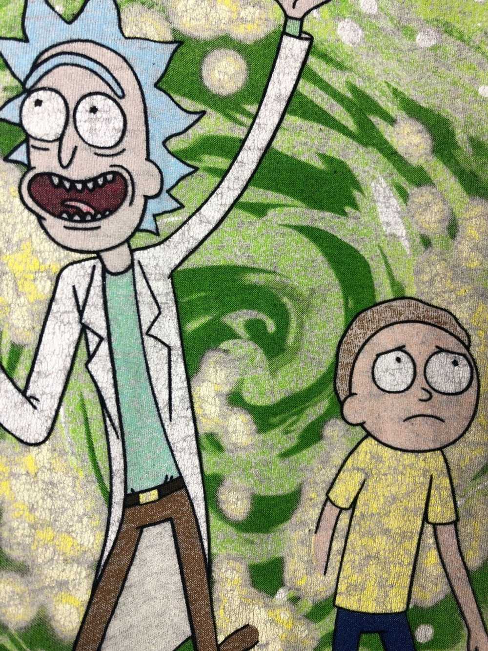 Band Tees × Movie × Vintage Rick and Morty vintag… - image 4