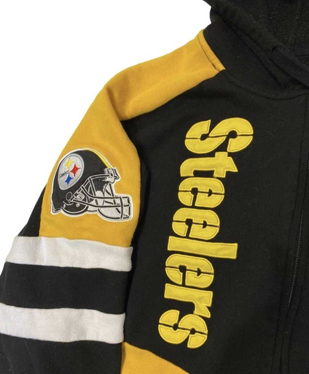 Starter Pittsburg Steelers Starter Hoodie Sweatsh… - image 5