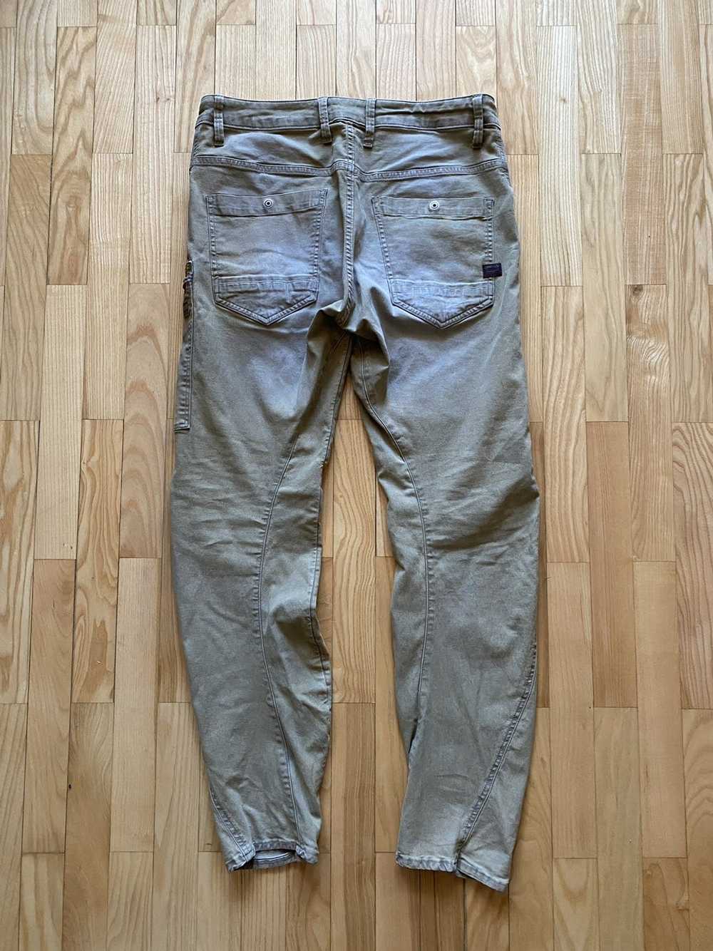 Gstar × Vintage G star raw cargo pants men’s beig… - image 4