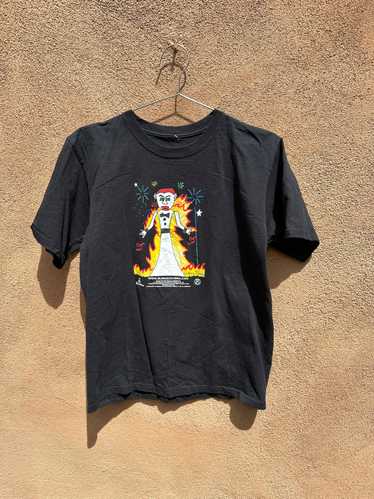 Kid Drawn Zozobra Tee, Official Kiwanis - image 1