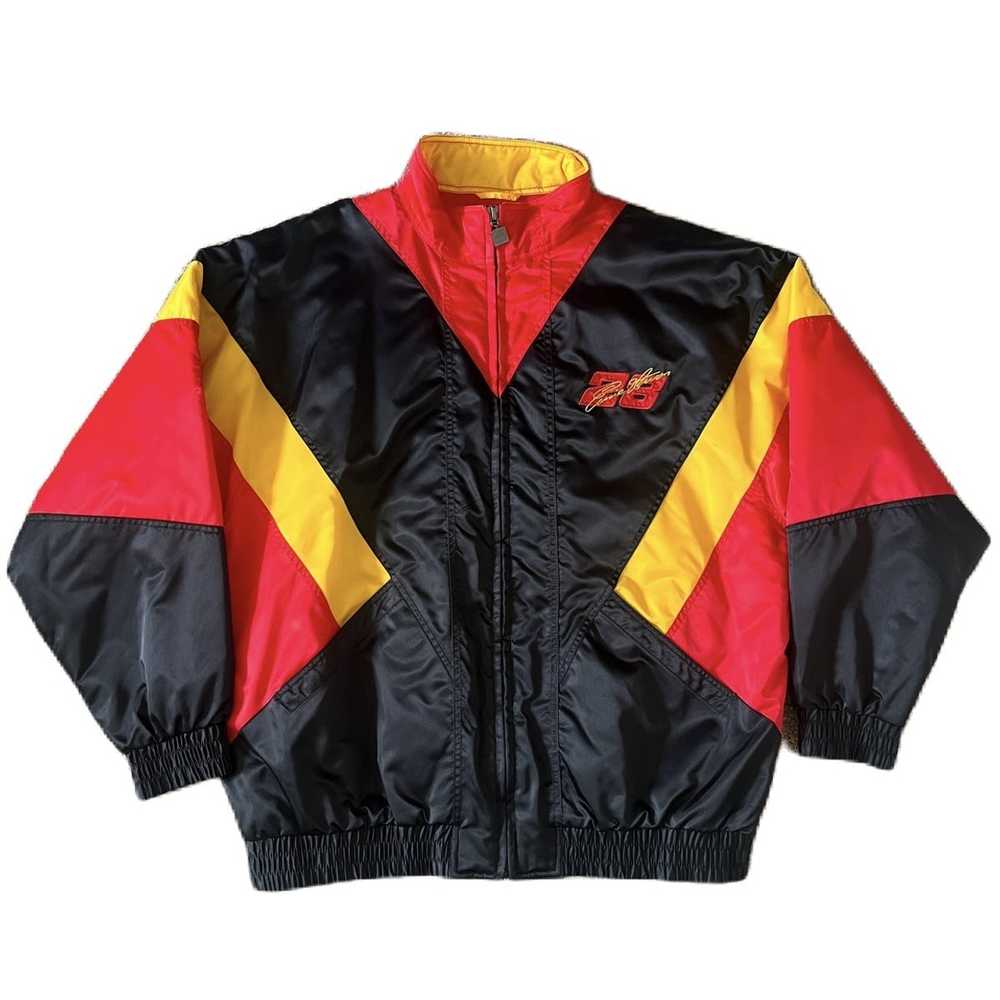 Nutmeg Ernie Irvan NASCAR JACKET - image 1