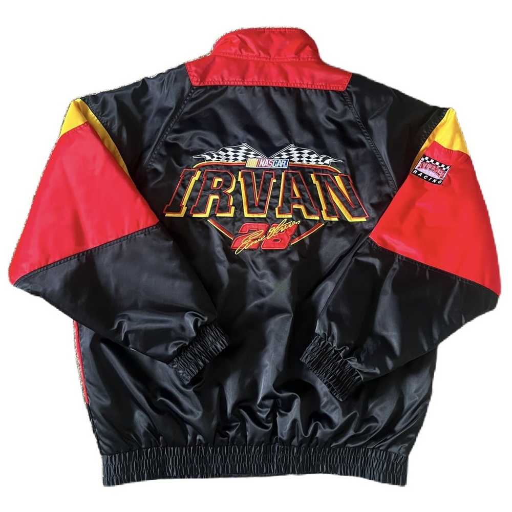 Nutmeg Ernie Irvan NASCAR JACKET - image 2