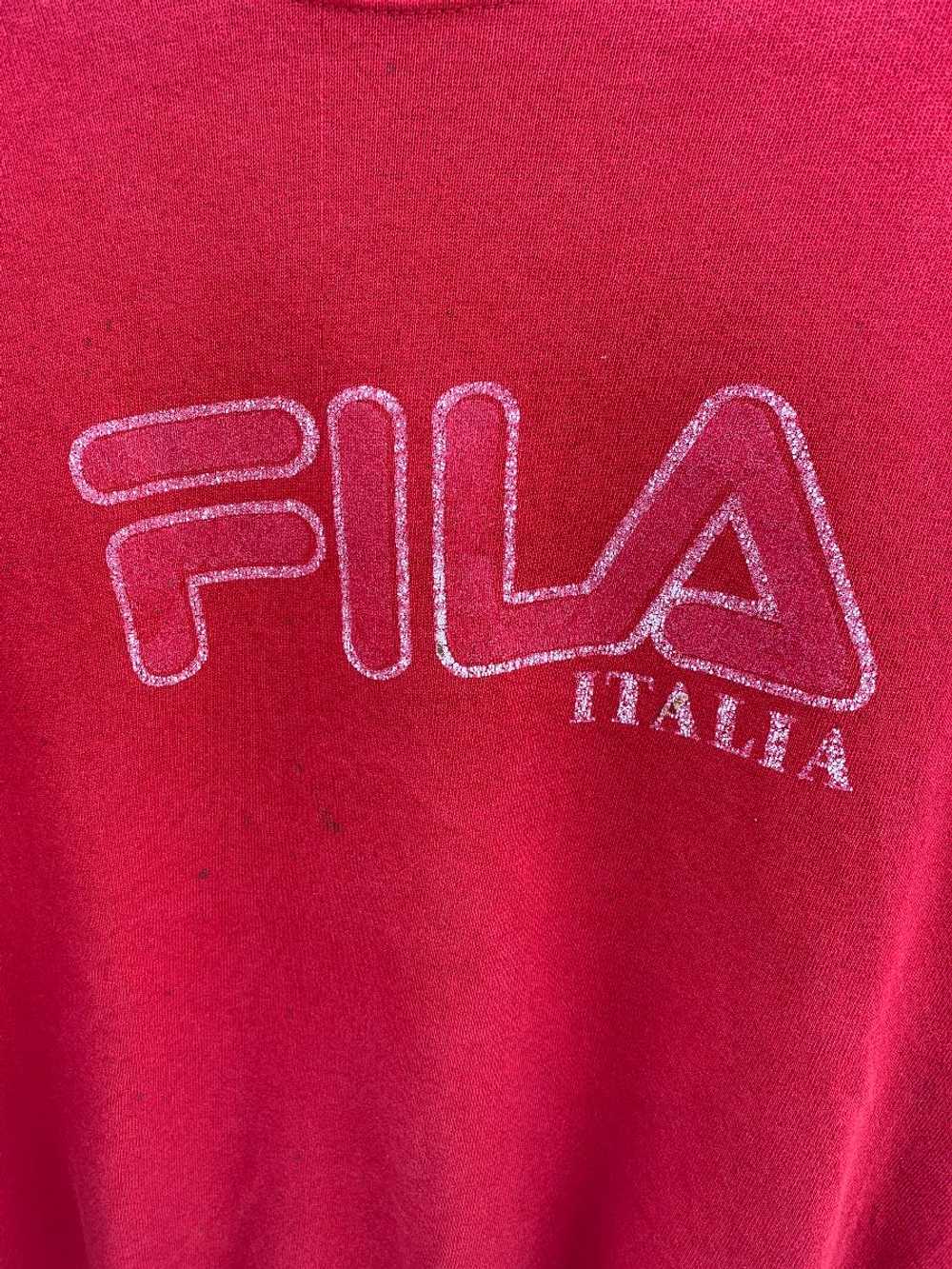 PERFECTLY FADED FILA ITALIA GRAPHIC PULLOVER SWEA… - image 3