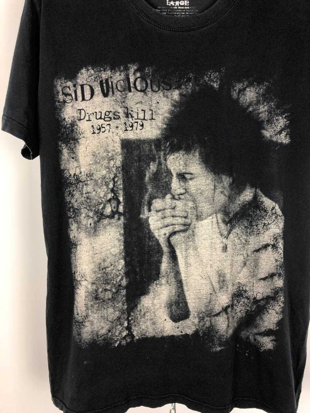 Band Tees × Rock T Shirt × Vintage Sid Vicious Dr… - image 2