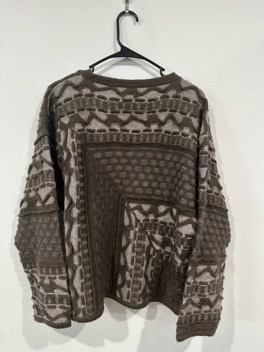Issey Miyake 80s 3D Knit Sweater - image 3
