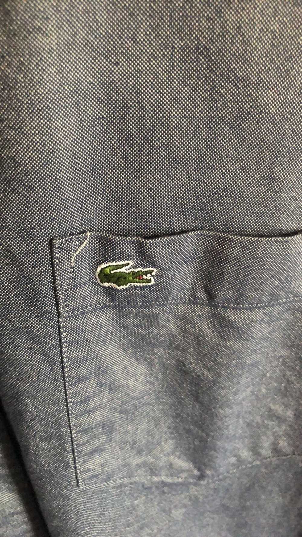 Lacoste Lacoste chambray button up - image 2