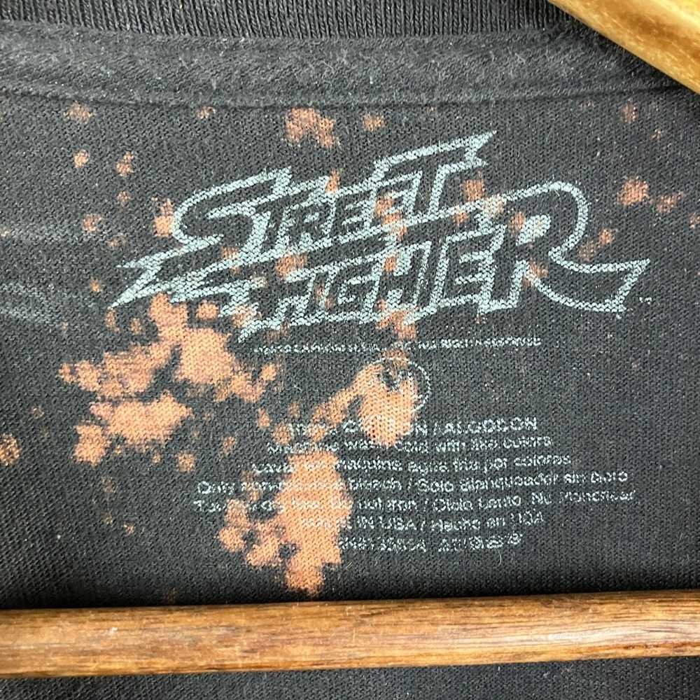 Streetwear Street Fighter Ryu Ken Distressed Blea… - image 5