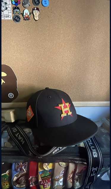 HOUSTON ASTROS CITY DOUBLE FRONT LOGO SNAPBACK HAT - Selfmade Boutique