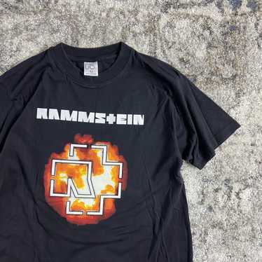 Band Tees × Rock T Shirt × Vintage RARE RAMMSTEIN… - image 1